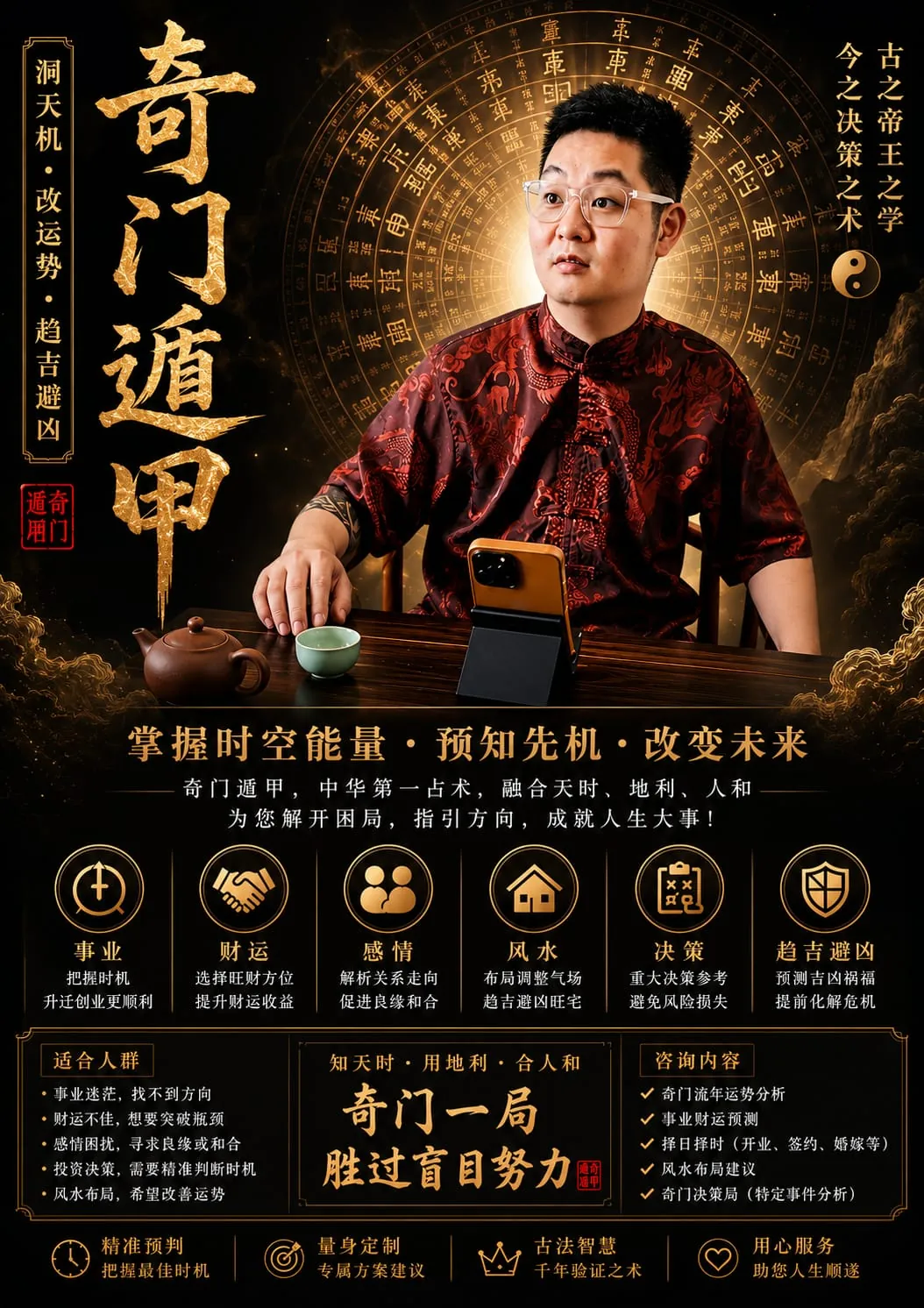 Master Keith — Qi Men Dun Jia practitioner at Astral Pavilion